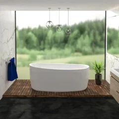 Tina o bañera moderna baño tipo isla #separator_sa #site_title