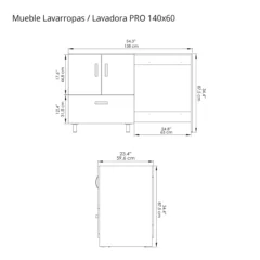 Mueble-con-LVR-PRO-140x60-LAVADORA-Blanco-Planos-WEB