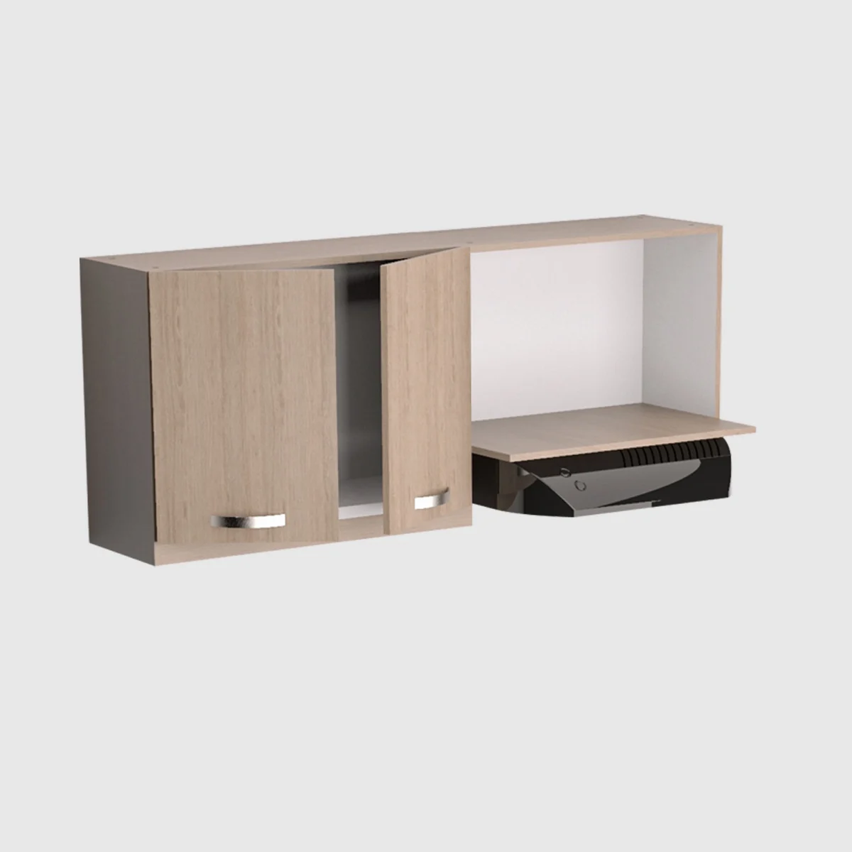 Mueble superior para cocina color Rovere / 150x55cm #site_title