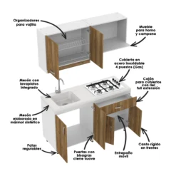 Cocina-Ambar-Cuerpo-Blanco-Frente-Gracia-Mesón-Eco-Perla-150x55cm-Desc-WEB