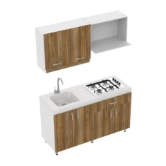 Cocina-Ambar-Cuerpo-Blanco-Frente-Gracia-Mesón-Eco-Perla-150x55cm-WEB