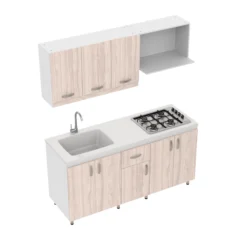 Cocina-Ambar-Cuerpo-Blanco-Frente-Soder-Mesón-Aqua-Perla-180x60cm-WEB