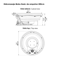 Hidromasaje-Mobu-Basic-de-empotrar-Planos-WEB